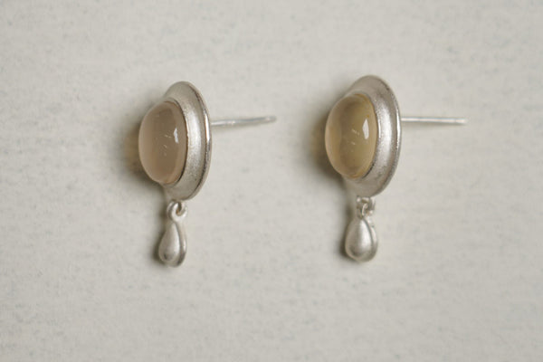 OLIO E ACETO Pure Silver Agate Planet Pendant Earrings OA08E15 POEA7
